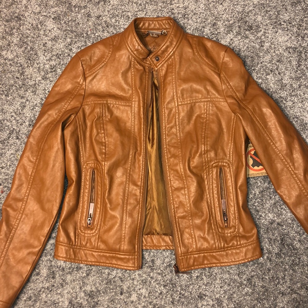 Leather jacket